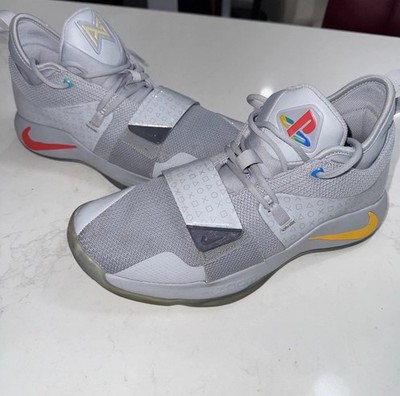 Men s 9.5 - Nike PG 2.5 x PlayStation Grey Multi-Color 2018 *No Lights*