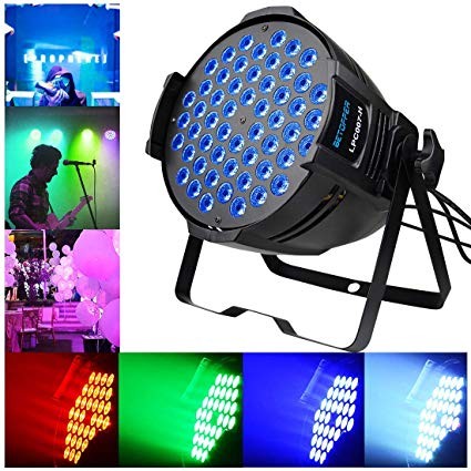 Recensione Faro 54X3W LED Flat Par | 162W DMX Strobo per DJ Set