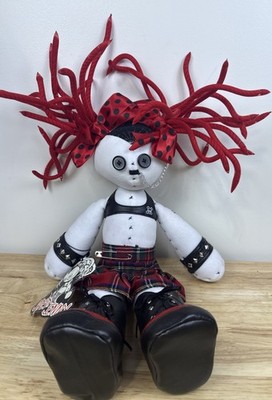 Jaded Jenny 18'' Hot Topic Exclusive Goth Plush Doll 2002 Piercing NEW RARE