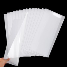15 PCS Mylar Sheet 12x24 Inch 10 Mil Milky Translucent PET Blank Stencil DIY
