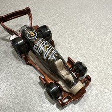 2019 HOT WHEELS CARBONATOR BROWN & SEE THRU GRAY 1:64 DIECAST 3 3/8" CAR W BEIGE