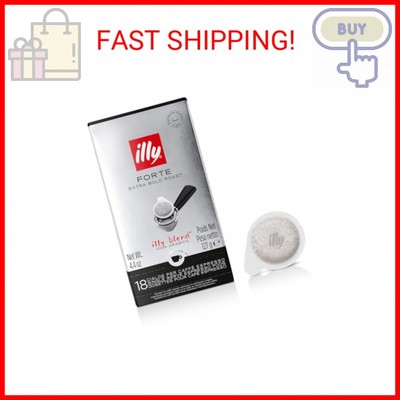 illy E.S.E. Coffee - Single-Serve Coffee Capsules & Pods - Forte Extra Dark Roas