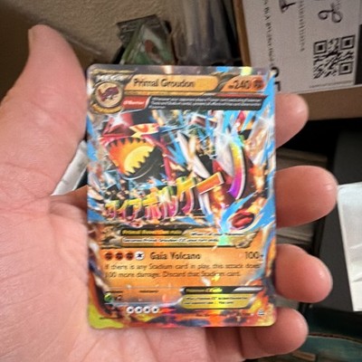 The Pokémon Company Primal Groudon EX Full Art Ultra Rare Holo 86/160 240 HP