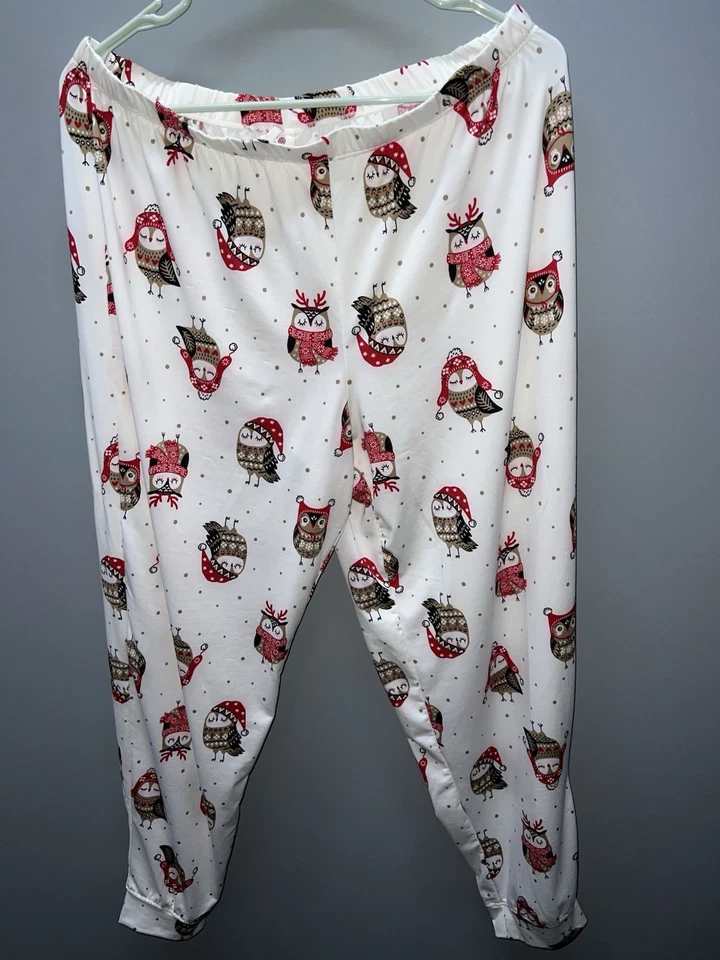 3 juegos de pijama Secret Treasures para mujer ligeros vacaciones Navidad 2 piezas L Foto 4 de 4