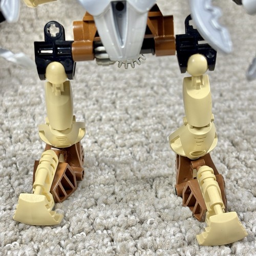 2002 Lego Bionicle POHATU NUVA 8568 Complete Figure Canister Manual Toa RETIRED - Picture 4 of 11