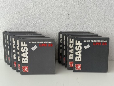 11x BASF LPR 35 13cm Spule / Reel / Tape ''NEU / NEW  (270 M / 900 FT)