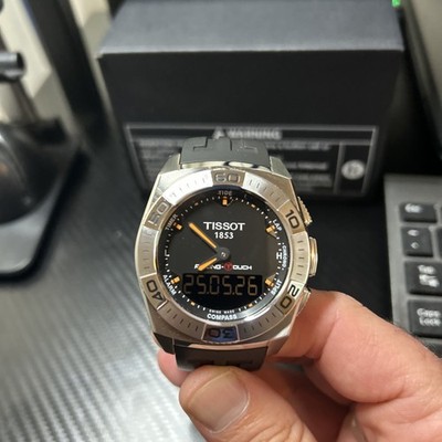Tissot Racing T-Touch Black Dial & Strap Mens Watch- EXCELLENT CONDITION