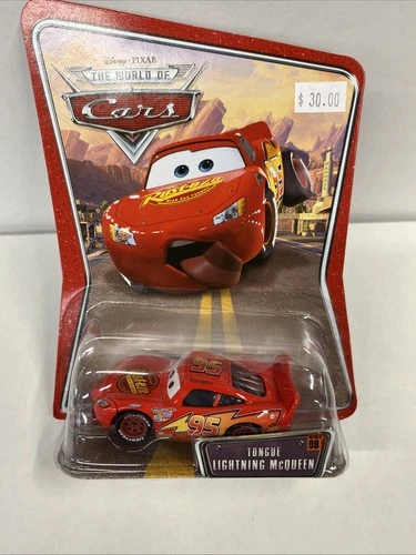 ?Disney PIXAR - World of Cars TONGUE LIGHTNING McQUEEN diecast #09?
