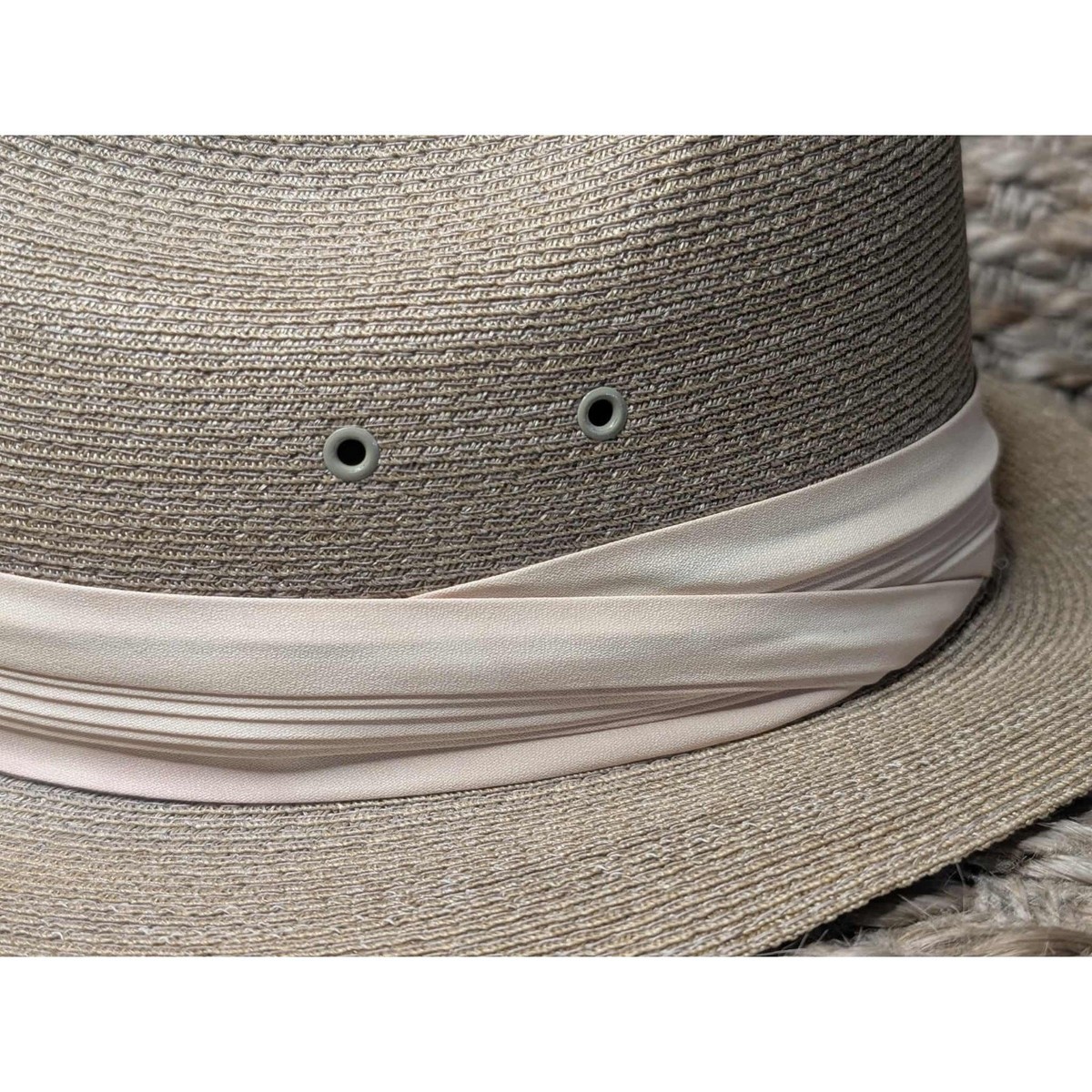 Vintage Dobbs Fifth Avenue New York Men\'s Stylish Brown Fedora Hat Size 7 1/2 xs3x main image 3