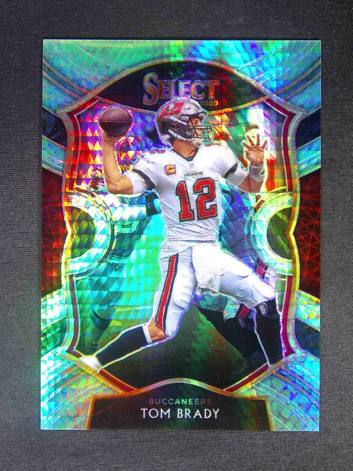 2020 Panini Select Tom Brady #1 Concourse Dragon Scale SSP /67