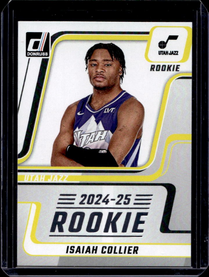 2024-25 Donruss Isaiah Collier Next Day Rookie RC Rookie #29 Jazz