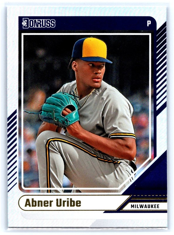2024 Donruss Baseball ABNER URIBE #37 Refractor