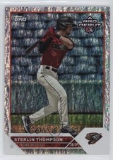 2023 Topps Pro Debut Sparkle Foil 87/175 Sterlin Thompson #PD-185 0lj5