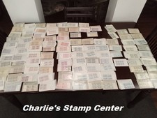 Sharp lot of 100 well kept 3 cent US Plate  Blocks from a collection. MNH, OG.