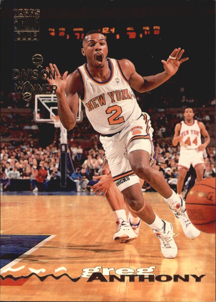 1993-94 Stadium Club Super Teams Division Winners #K34 Greg Anthony - BSK