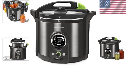 12 Qt Stainless Steel Electric Pressure Canner - Includes Recipes & Instructions - Picture 2 of 9