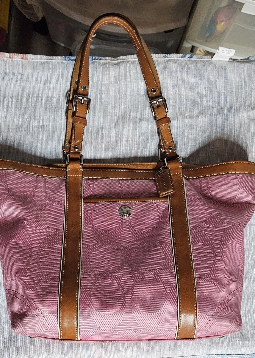 Coach Pink Tote Bags & Handbags for Women for sale | eBay