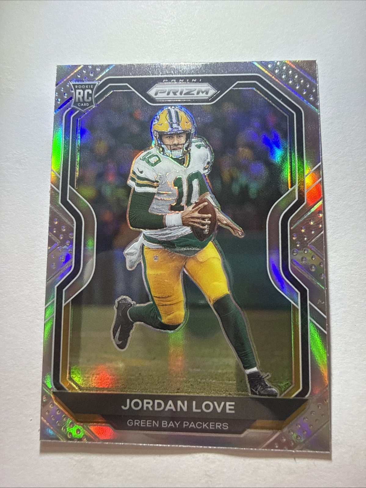 2020 Prizm Jordan Love RC Silver Rookie 363 Packers