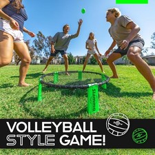 Slammo Game Set Includes 3 Balls, Carrying Case and Rules - Outdoor Lawn, Beac