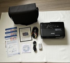 Epson PowerLite Projector EMP-X5 77C 3LCD Remote Soft Case Users Guide CD Cord