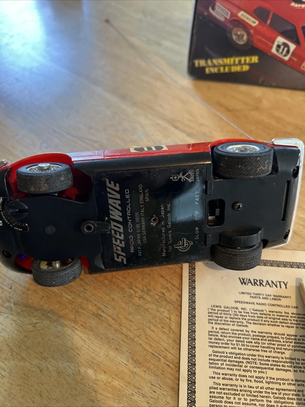  controle remoto galoob datsun 280z speedwave vintage sem controle remoto 