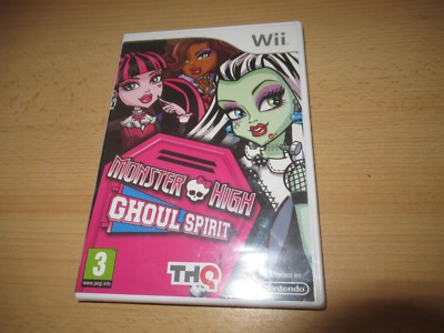 Monster High Ghoul Spirit Wii Neu Sealed pal Version 