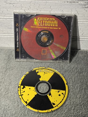 Duke Nukem 3D PC Game & TOTAL MELTDOWN Arsenal Disc - Sierra 1996 Windows 95/DOS - Picture 3 of 3