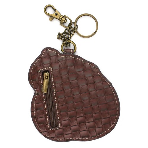 New Chala Bowling Zip Tote Large Bag Stone Gray Coin Purse AVOCADO Coin Purse - Picture 6 of 6