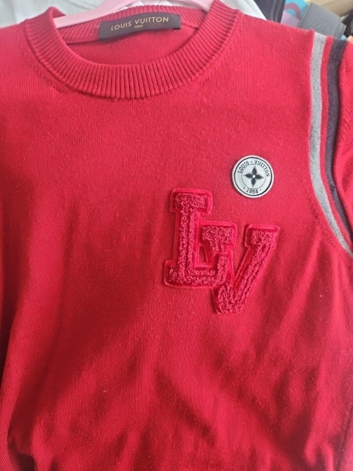 Louis Vuitton 100% wool knit sweater men