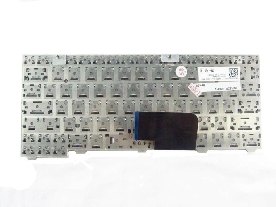 LOT2 Dell Latitude 2100 2110 2120 US English Laptop Keyboard Black NW3XM U041P - Image 3 of 3