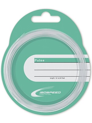 ( 0.99/m) Isospeed Pulse Speed + Spin White 1.25mm 12m Tennis Strings