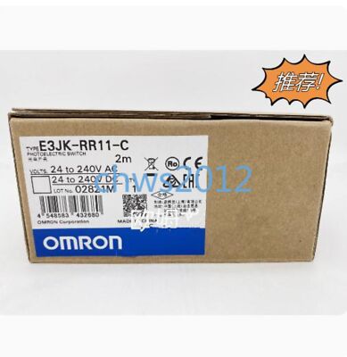 1 PCS NEW IN BOX OMRON E3JK-RR11-C 2M photoelectric sensor