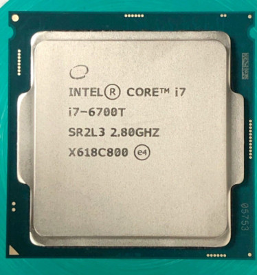 Intel Core i7-6700T Processor (2.80GHz,LGA 1151, Quad-Core) - SR2L3   35W