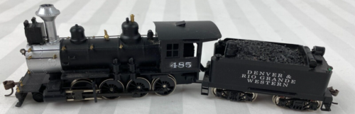 Roundhouse #275 HO RTR Old Timer Consolidation D&RGW Locomotive Tender Model - Picture 11 of 17