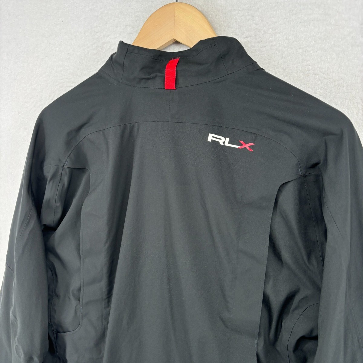 RLX RALPH LAUREN Jacket Mens M Windbreaker Asymmetric Zip RLX RALPH LAUREN Jacket Mens M Windbreaker Asymmetric Zip