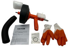 VEVOR 25ft Handheld Drain Auger with Drill Attachment for Efficient Clog Removal