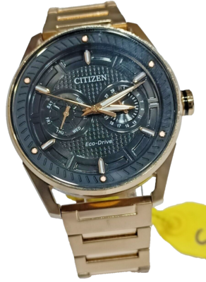 w/Video BIG Sharp 42mm Citizen Eco Drive 8725-S111919 Men's Watch