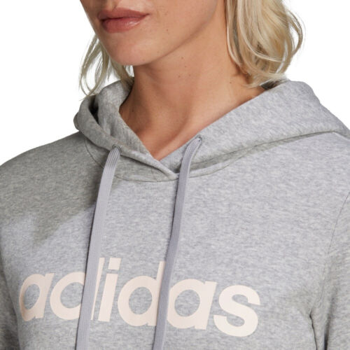 Adidas Damen Hoodie Linear Hoody Sweatshirt Essentials Damen Pullover Kapuzenpullover - Bild 7 von 24