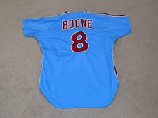 Bob Boone Game Worn Jersey 1977 Philadelphia Phillies