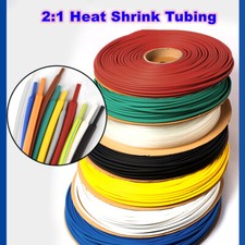 Heat Shrink 2:1 Heatshrink Tubing 1 - 50mm Electrical Sleeving Cable / Wire Tube