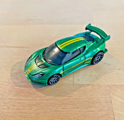Hot Wheels Lotus Evora GT4 #010 HW  13 City Green Loose VHTF!