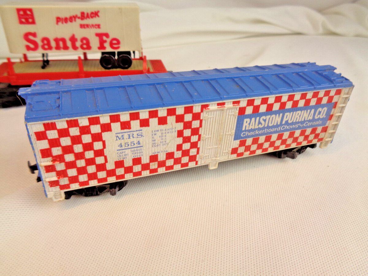 1円～ 箱無 TYCO 他 HOゲージ サンタフェ 1102 SWIFT REFRIGERATOR