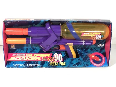 NEW Vintage 1998 Larami Super Soaker XP90 Pulse Fire Squirt Gun