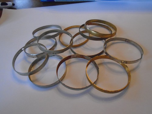10 PIECES 18 SIZE POCKET WATCH DUST COVERS ----- GROUP 111 - Picture 2 of 3