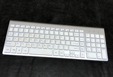 JoyAccess KB2US Slim Wireless Keyboard - Silver/White NO Receiver No Mouse