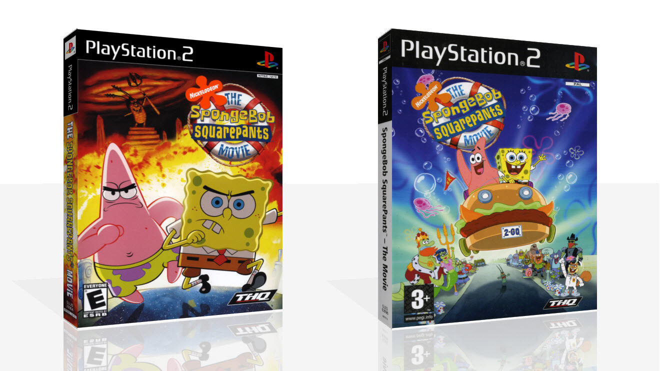 Spongebob Squarepants The Movie - PlayStation 2