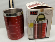 OGGI Double Wall Wine Cooler Red 7