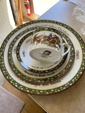 International China A Christmas Story Susan Winget FOUR Place Setting/16PCS