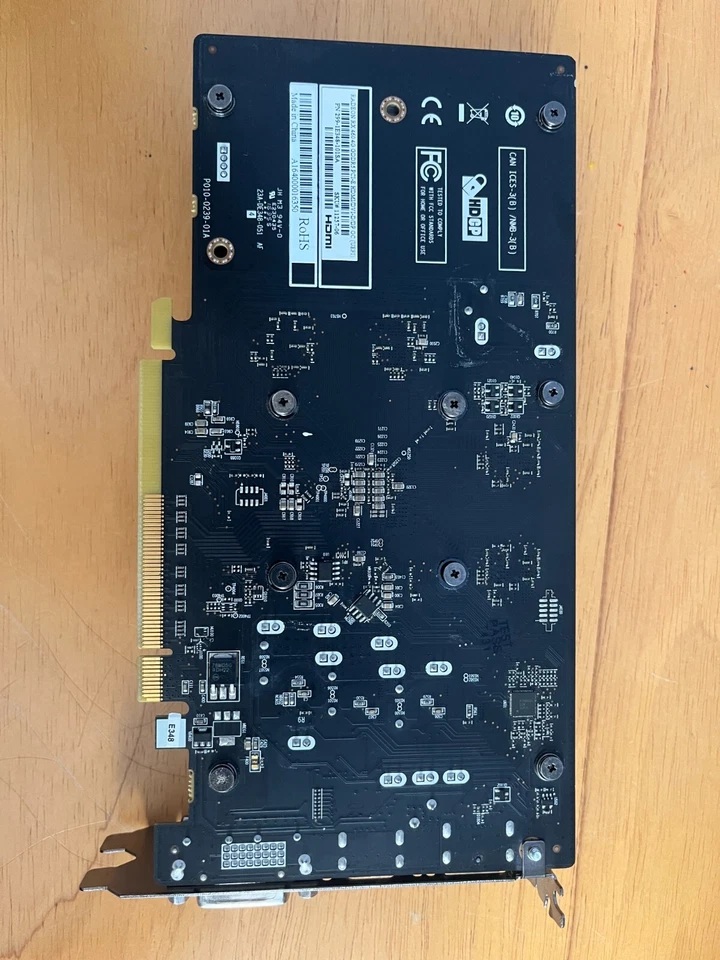 Sapphire AMD Radeon RX 460 4 GB 128bit RX460 4GB D5 HDMI DVI DP Video Card 896sp - Image 3 of 4