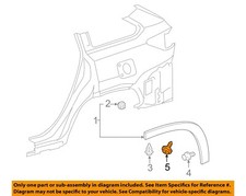 TOYOTA OEM Foglight Fog Driving Light Lamp-Fog Lamp Assembly Screw 90159A0060
